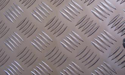 Embossed Aluminum Plate, No-Slip Aluminum Plate